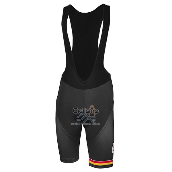 Lotto Soudal Ropa Ciclismo Culotte Corto 2017 Mangas Cortas Rojo